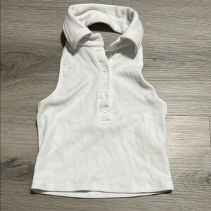 Garage Halter Crop Top